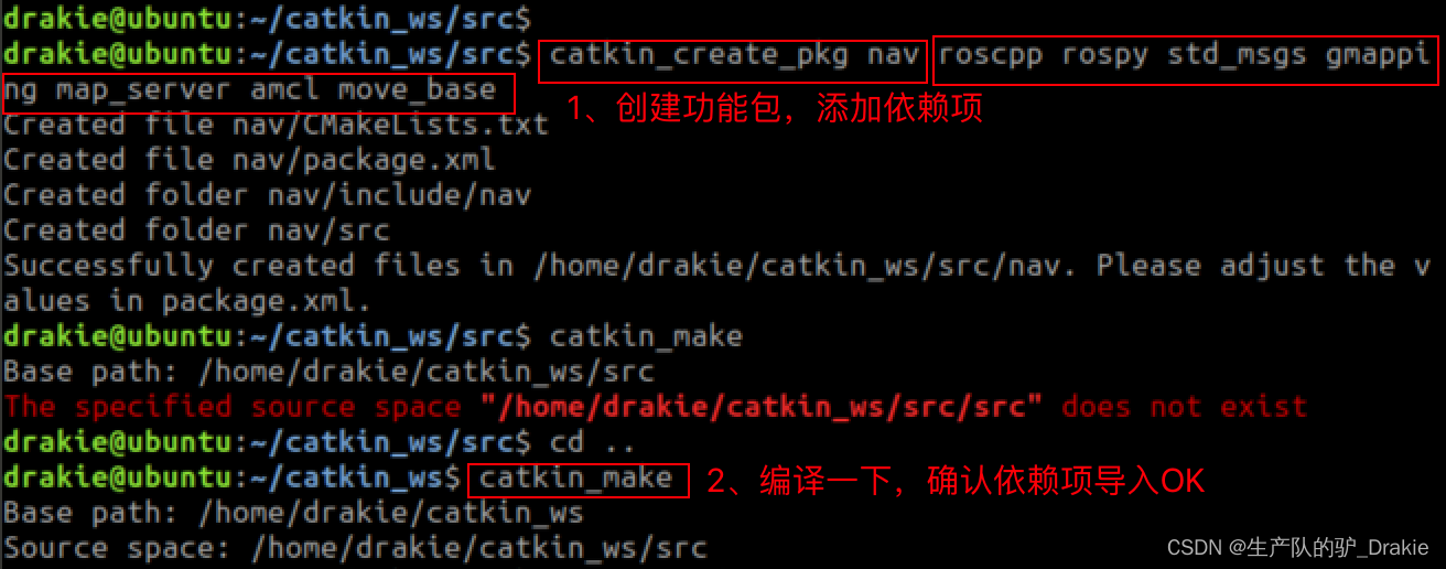 Raspberry Pi + ROS + Arduino build a navigation cart (complete code + hardware debugging)